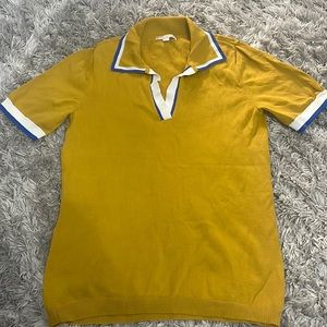 Eva Mendes short sleeve sweater